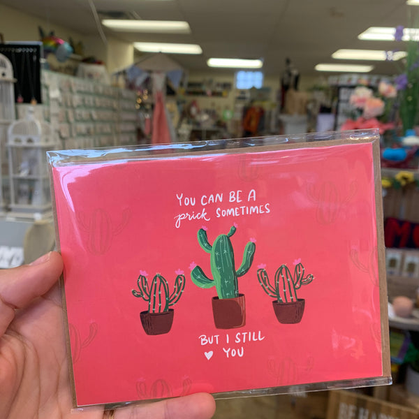 You Can Be a Prick Card