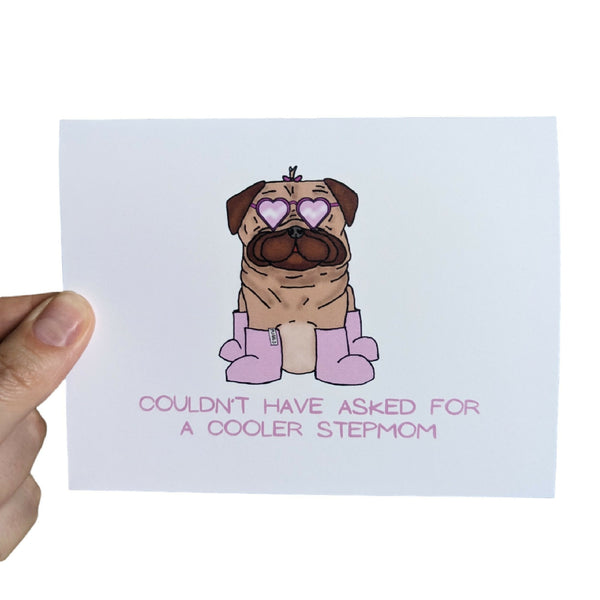 Cool Stepmom Greeting Card