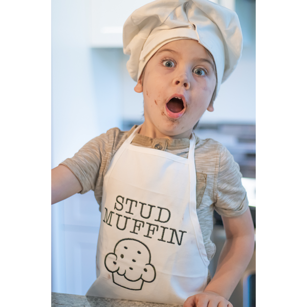 "Stud Muffin" Toddler Apron