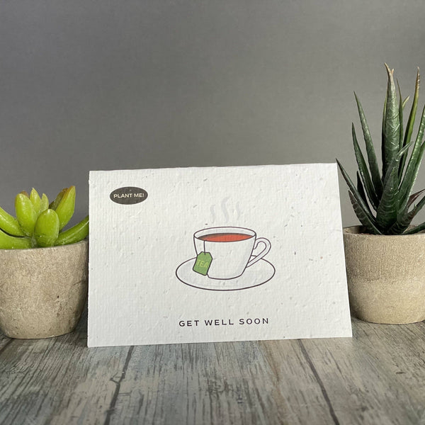 Cup of Tea Plantable Greeting Card