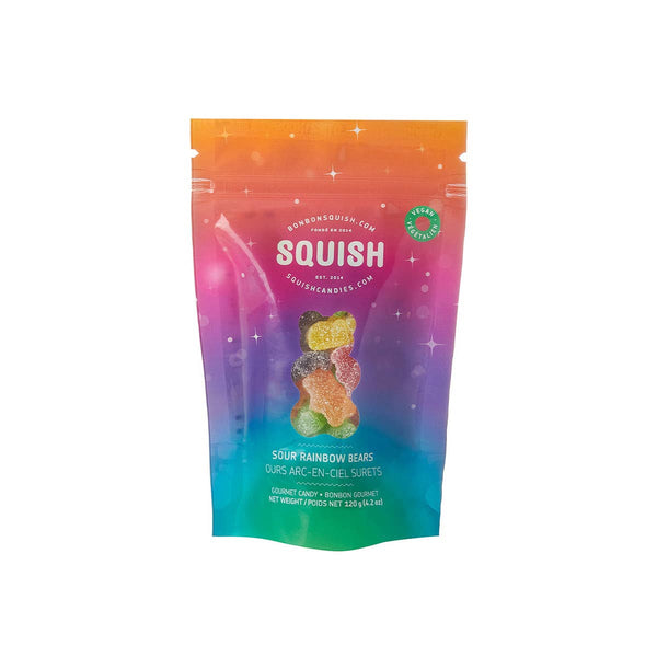 Favuzzi - Squish Vegan Sour Rainbow Bears - Shop Motif