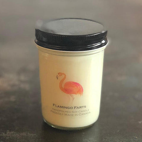 Flamingo Fart - Soy Candle - Flamingo Boutique