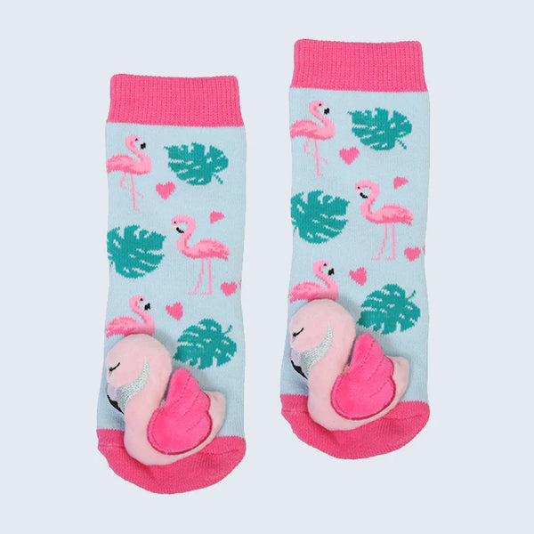 Flamingo Baby Socks - Messy Moose