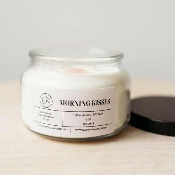 Morning Kisses Soy Candle - 9oz