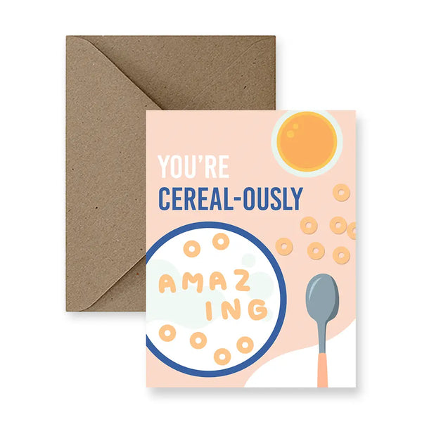 Cereal-Ously Amazing Everyday Card