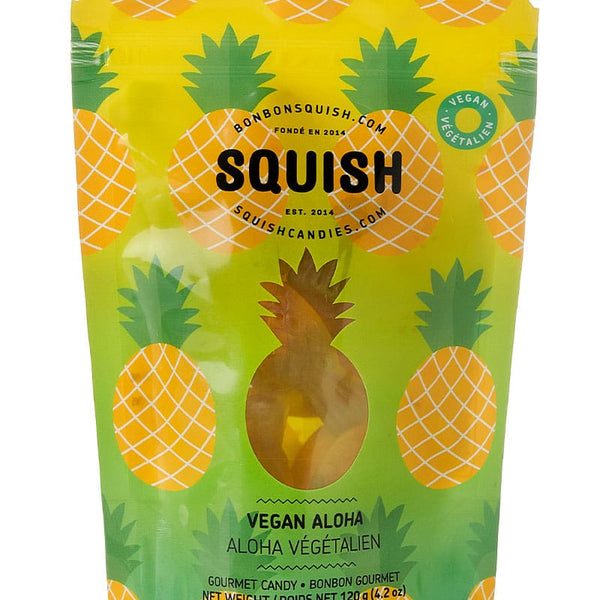 Aloha Pineapple Squish Candies - Vegan