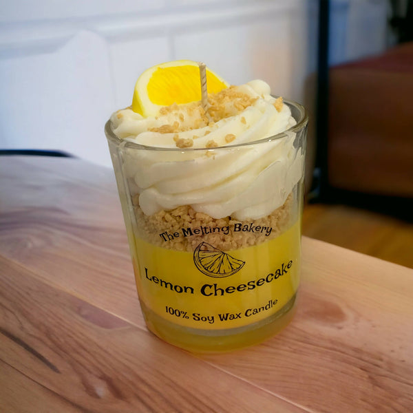 9oz Lemon Cheesecake Candle - Shop Motif