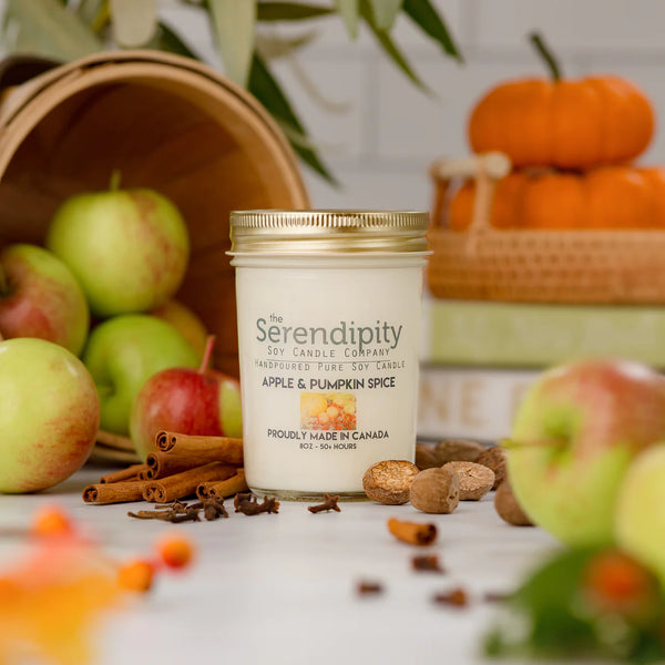 Apple Pumpkin Spice Soy Candle