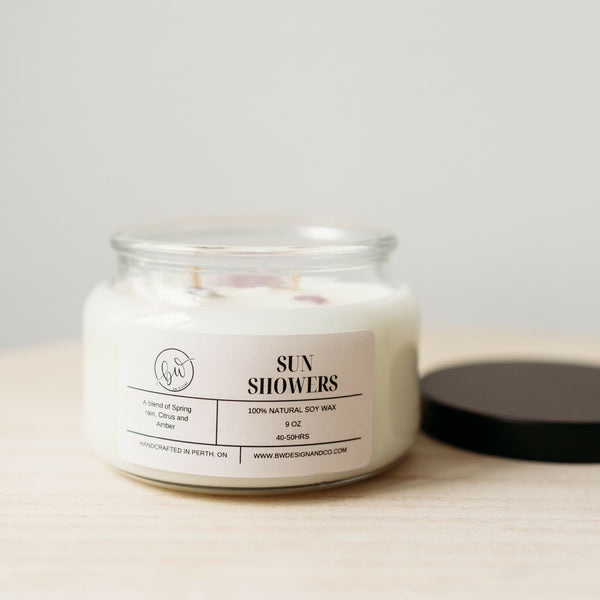 Sun Showers Soy Candle - 9oz