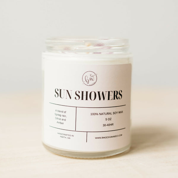 Sun Showers Soy Candle - 5oz