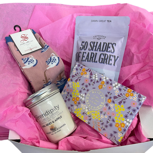 Earl Grey Tea Themed Gift Box
