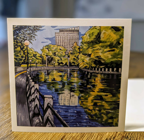 Around the Canal Bend Card