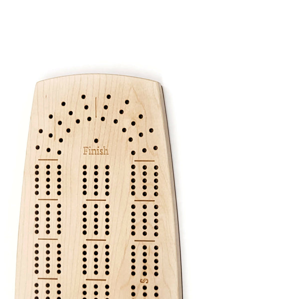 Cribbage Board - Maple