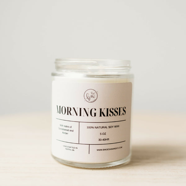 Morning Kisses Soy Candle - 5oz
