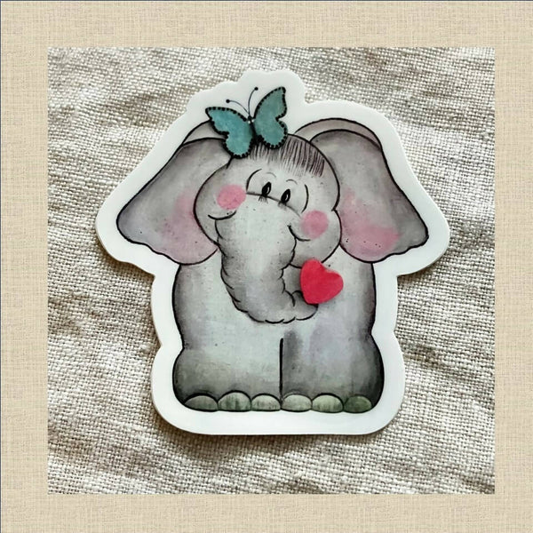 Elephant Sticker - Shop Motif