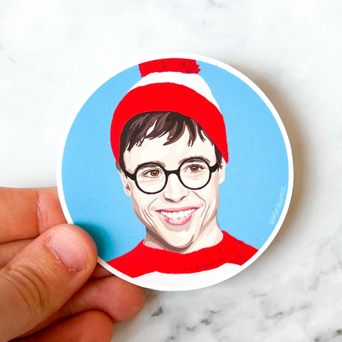 Elliot Page Waldo sticker - Shop Motif