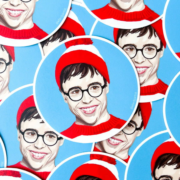 Elliot Page Waldo sticker - Shop Motif