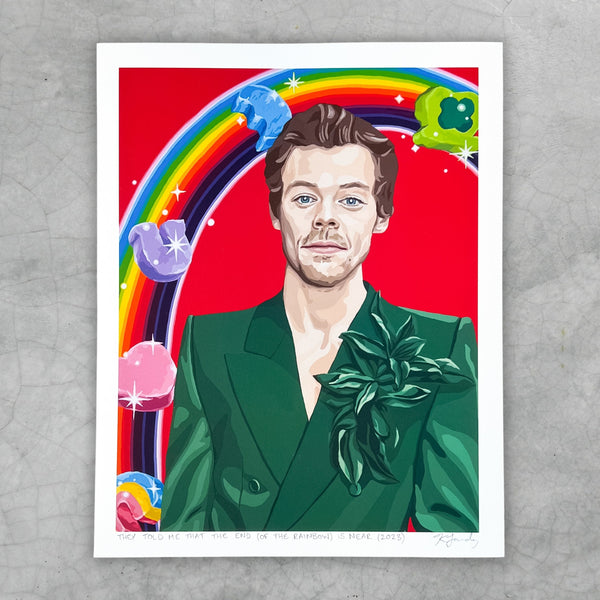 Harry Styles 8x10" art print - Shop Motif