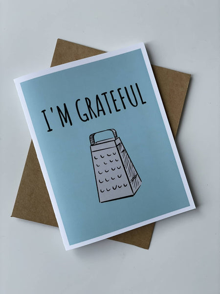 'I'm Grateful' Card