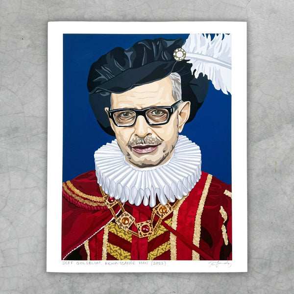 Jeff Goldblum 8x10" art print - Shop Motif