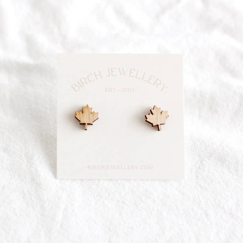 Maple Leaf Earrings - Shop Motif