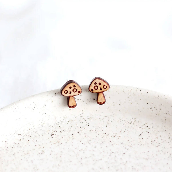 Mushroom Earrings - Shop Motif