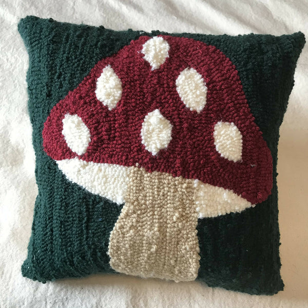 Mushroom Square Pillow