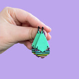 Neon Pop Polymer Clay Dangle Earrings - Shop Motif 