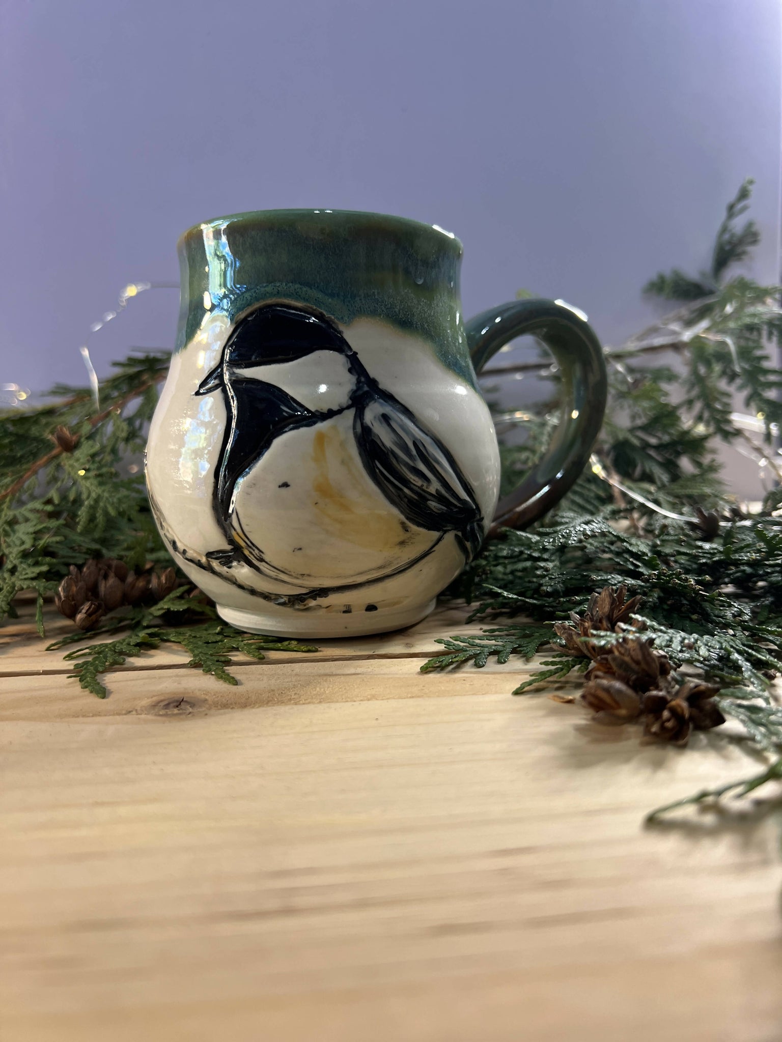 Porcelain Chickadee Mugs - Shop Motif