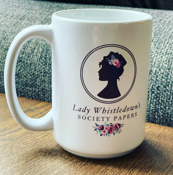 Bridgerton Lady Whistledown Mug