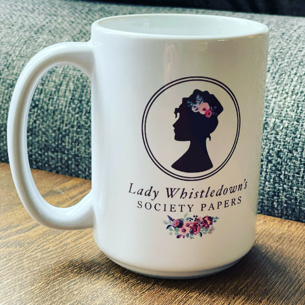 Bridgerton Lady Whistledown Mug