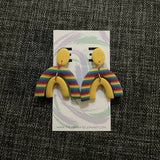 Rainbow Dangle Earrings - Shop Motif 
