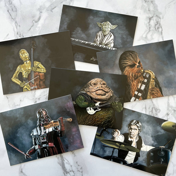 Star Wars Symphony greeting card - Shop Motif