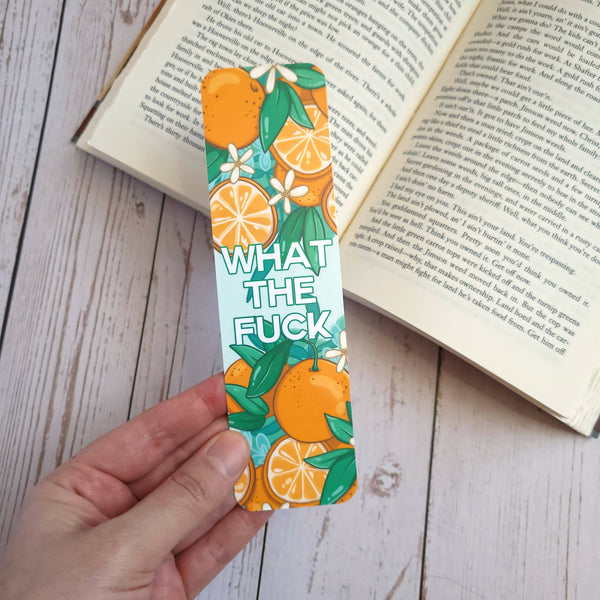 What The Fuck Glossy Bookmark (2x7") - Shop Motif