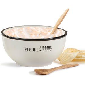Dipping Bowl With Bamboo Spoon 