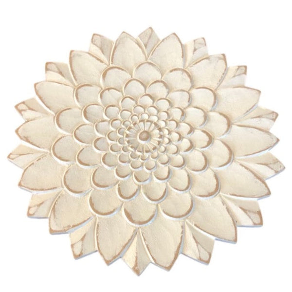 Wooden Flower Carving