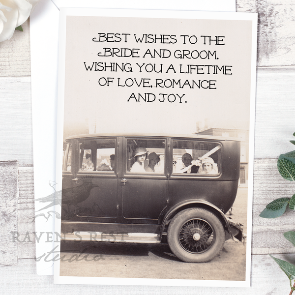 Best Wishes To The Bride and Groom Card