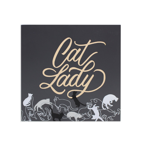 Cat Lady Sign - Flamingo Boutique