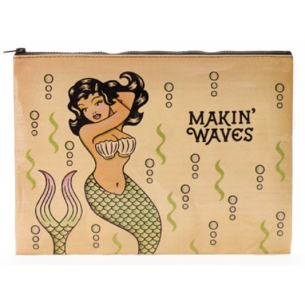 Makin' Waves Mermaid Jumbo Pouch