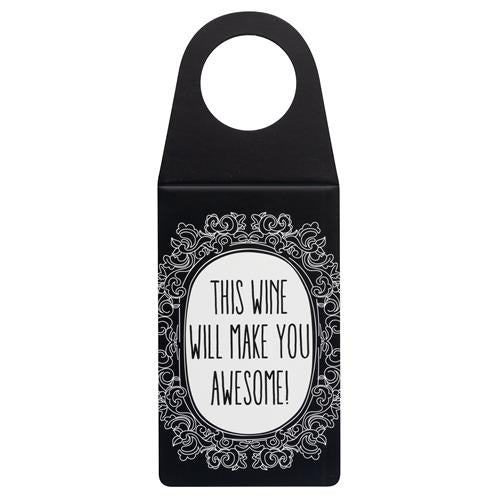 This Wine Will Make You Awesome Set Of 2 Wine Tags