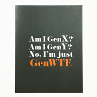 "GenWTF” CARD