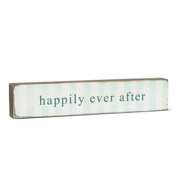Happily Ever After Stacking Block