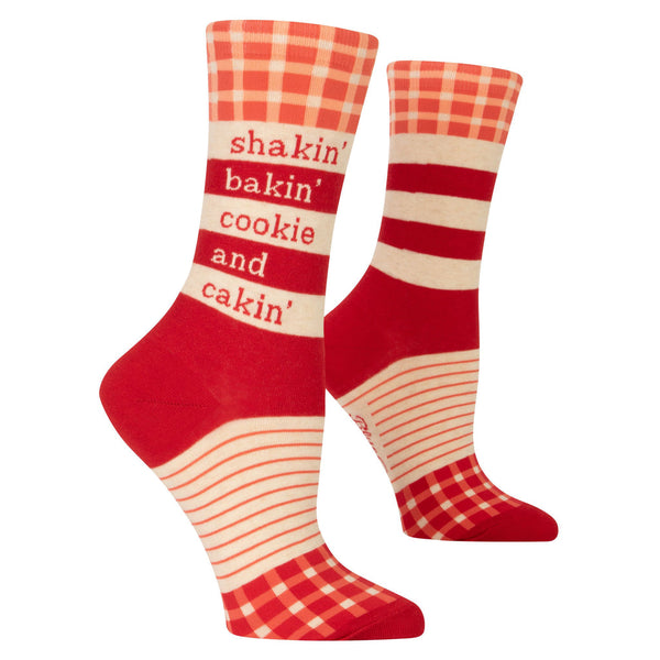 Shakin’, Bakin’, Cookie & Cakin’ Women's Crew Socks
