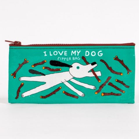 I Love My Dog Pencil Pouch