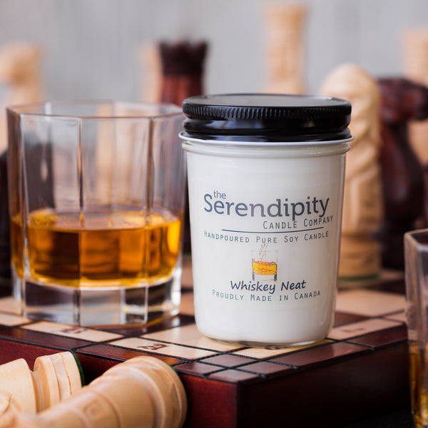 Whiskey Neat Soy Candle