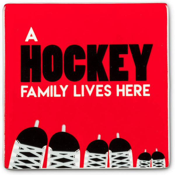Family Hockey Coaster