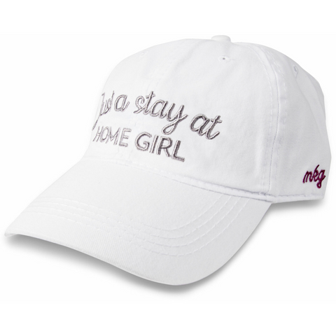 Stay at Home Girl Baseball Hat