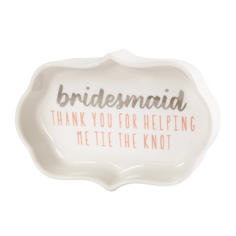 Bridesmaid Trinket Dish