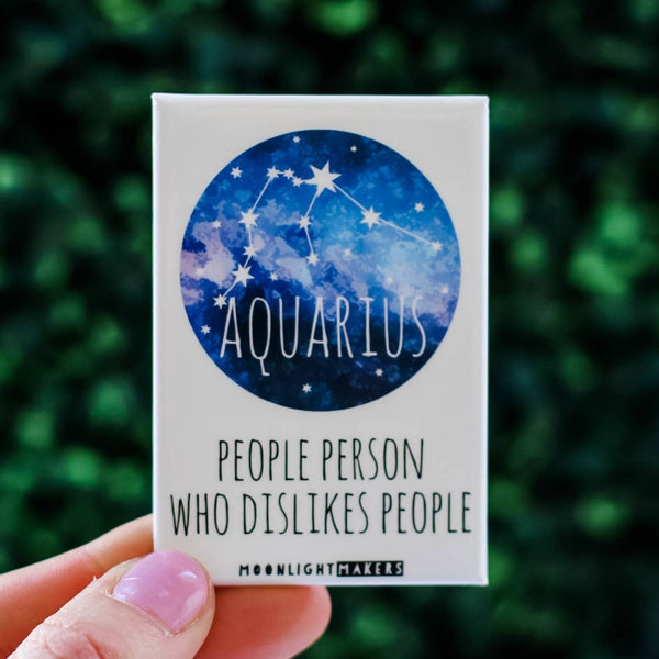 Aquarius - Signs Of The Zodiac Magnets