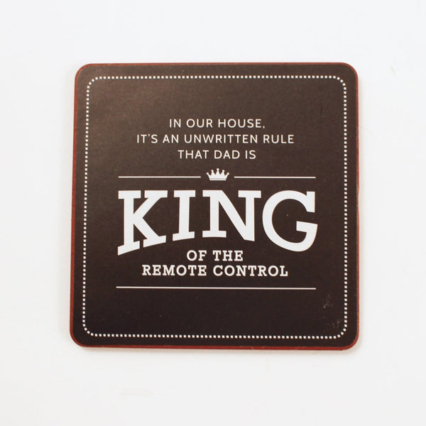 King Of The Remote Control Coaster